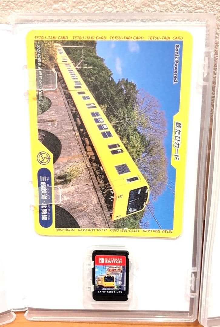 【ほぼ未使用品】　Switch　ソフト　鉄道にっぽん！　路線たび　３種類セット