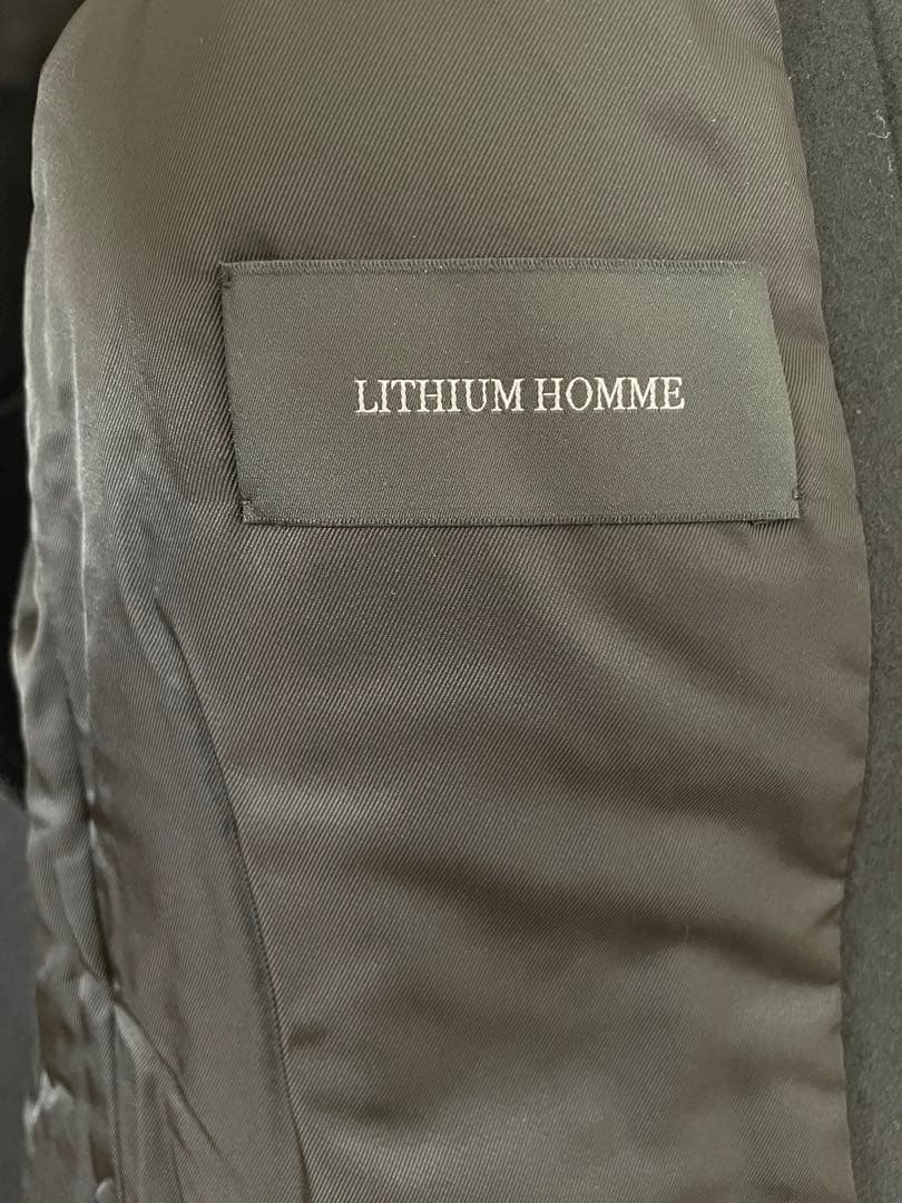 リチウムオム LH20-0801 42サイズ　ブラック ピーコート