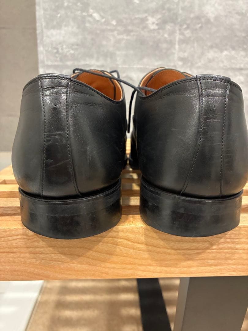 （良品）スコッチグレイン ストレートチップ NL4116 黒 27cm