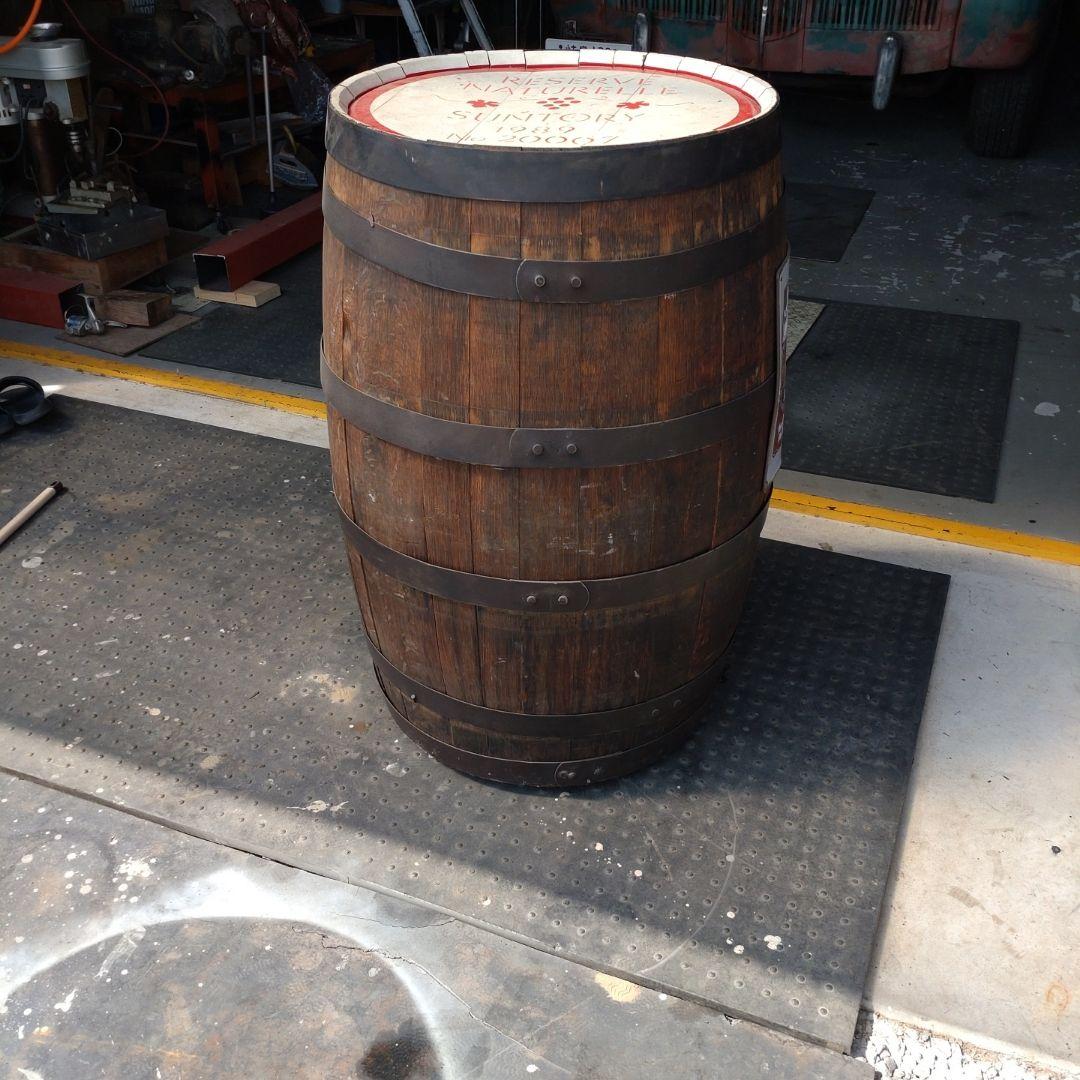 ガレージ、雑貨サントリー 1989年製 樽 Reserve Naturelle