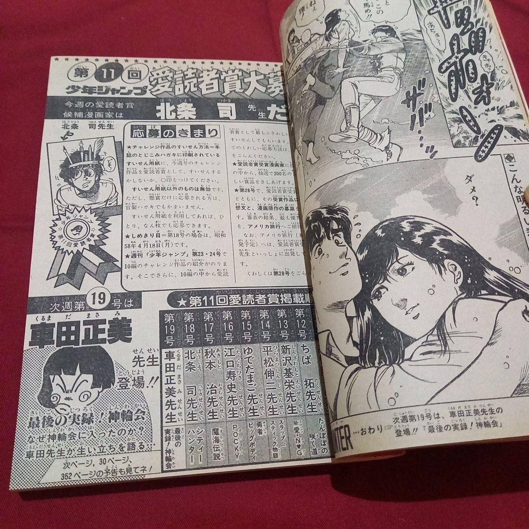 【当時物美品】週刊 少年 ジャンプ 1983年18号 漫画 アニメ