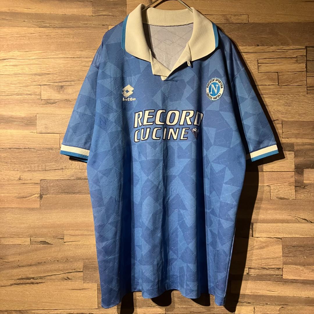 lotto　1994　ナポリ　ユニフォーム　半袖/水色/1st/マラドーナ