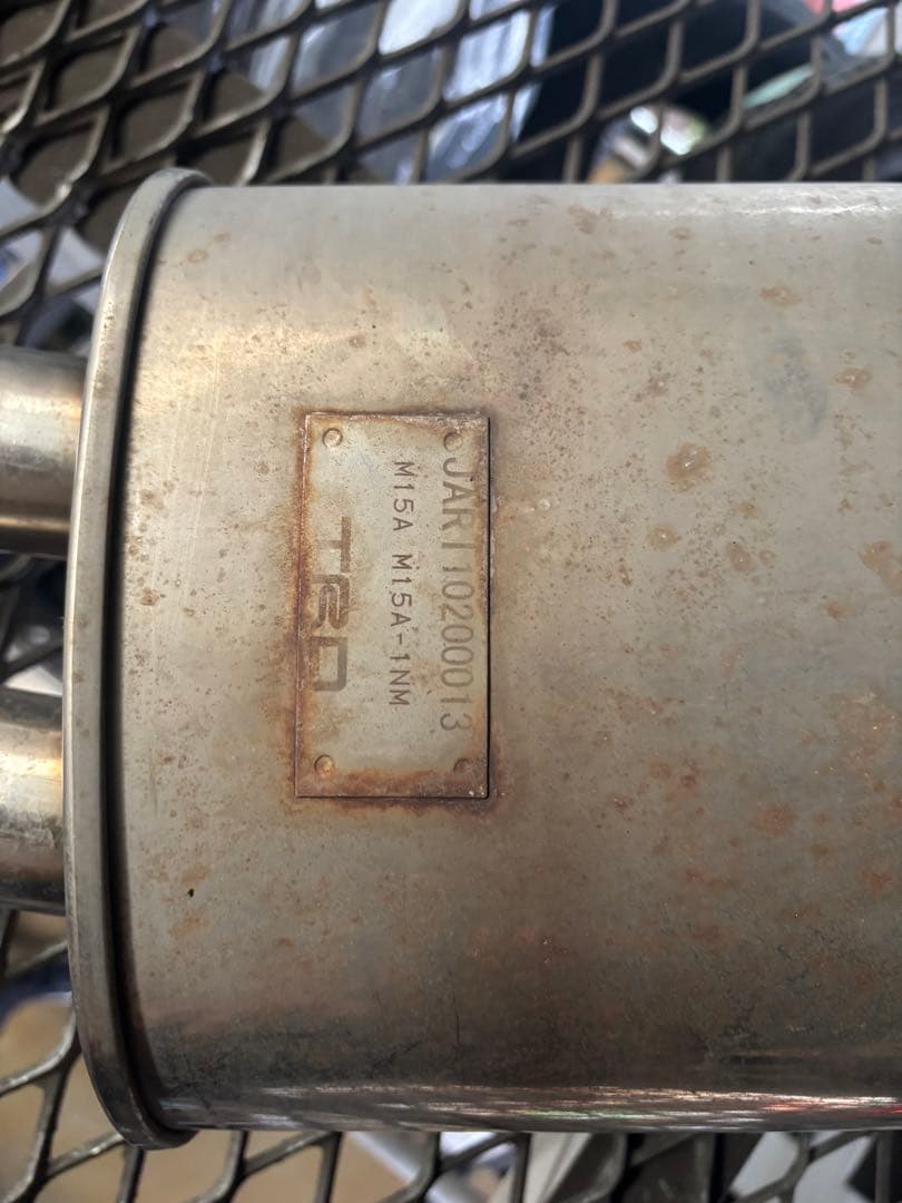 たかじゅんヤリスクロスHV TRDスポーツマフラー