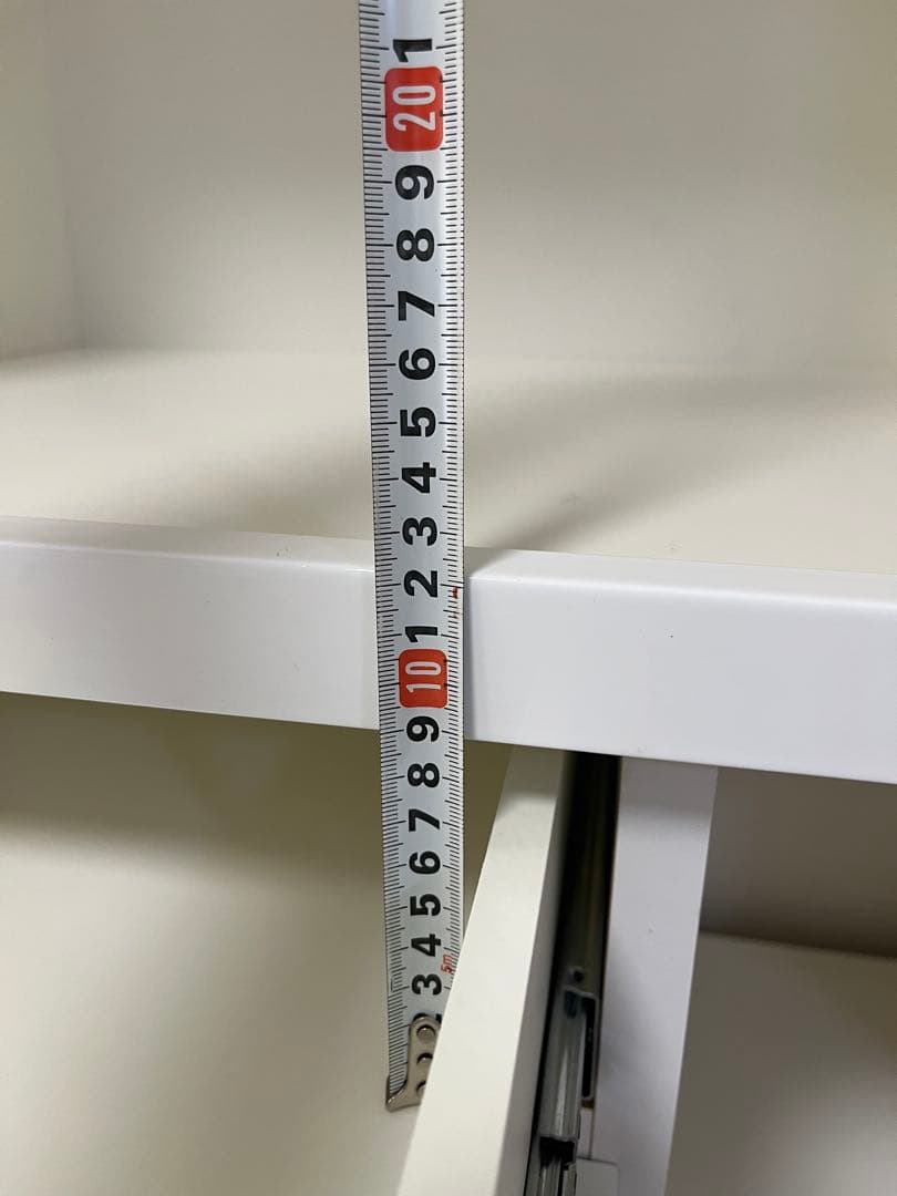 ホワイト 食器棚 ガラス扉付き