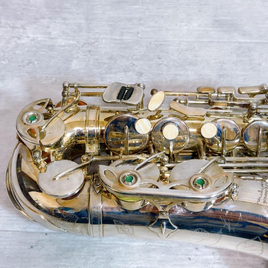 Heinrich アルトサックス シルバー 管楽器 ケース付属 彫刻