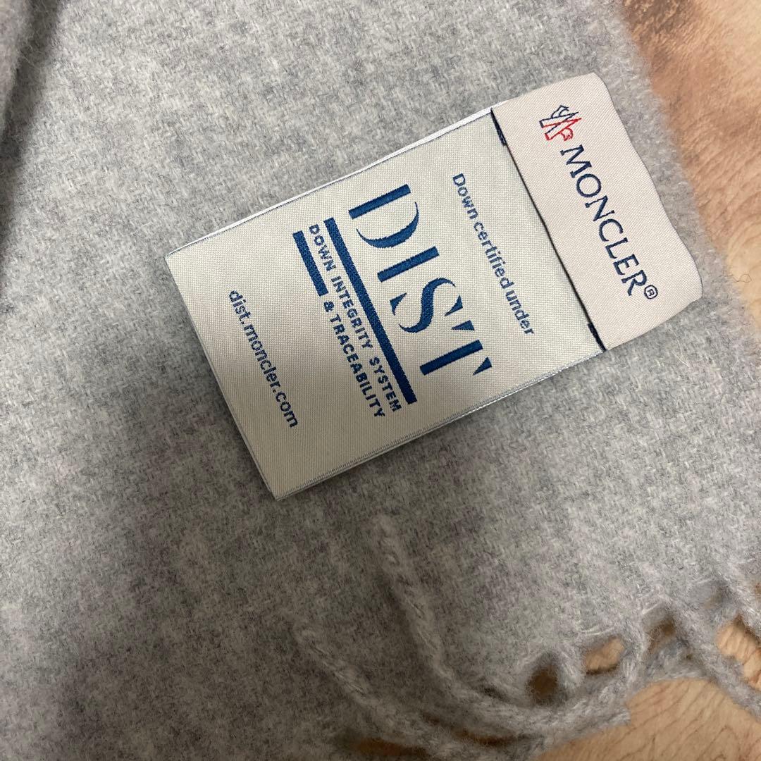 T m⭐︎様　早い者勝ち！MONCLER グレー マフラー 未使用