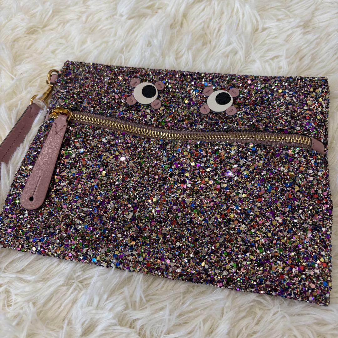 Akimako_アニヤハインドマーチ アイズ クラッチバッグ スパンコール