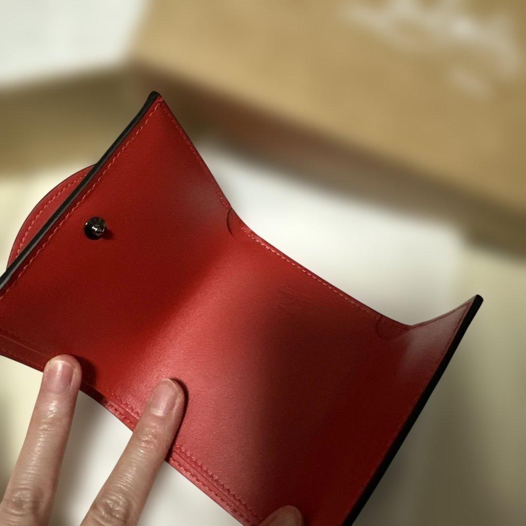 Christian Louboutin LOUBI54 三つ折り財布 黒