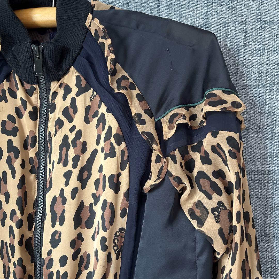 m*様 [ファイナルセール] Sacai レオパード柄 ジャケット 19-045