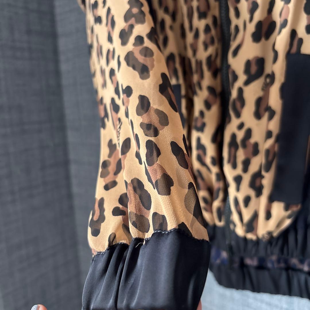 m*様 [ファイナルセール] Sacai レオパード柄 ジャケット 19-045