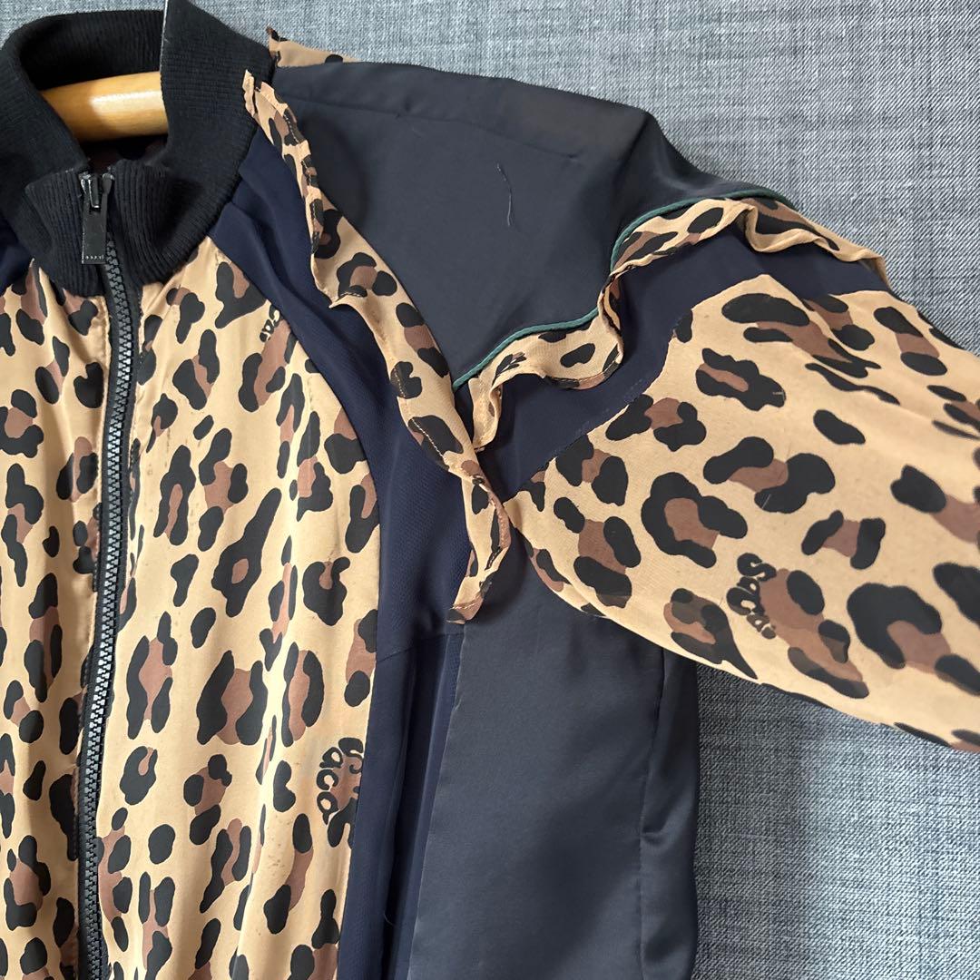 m*様 [ファイナルセール] Sacai レオパード柄 ジャケット 19-045