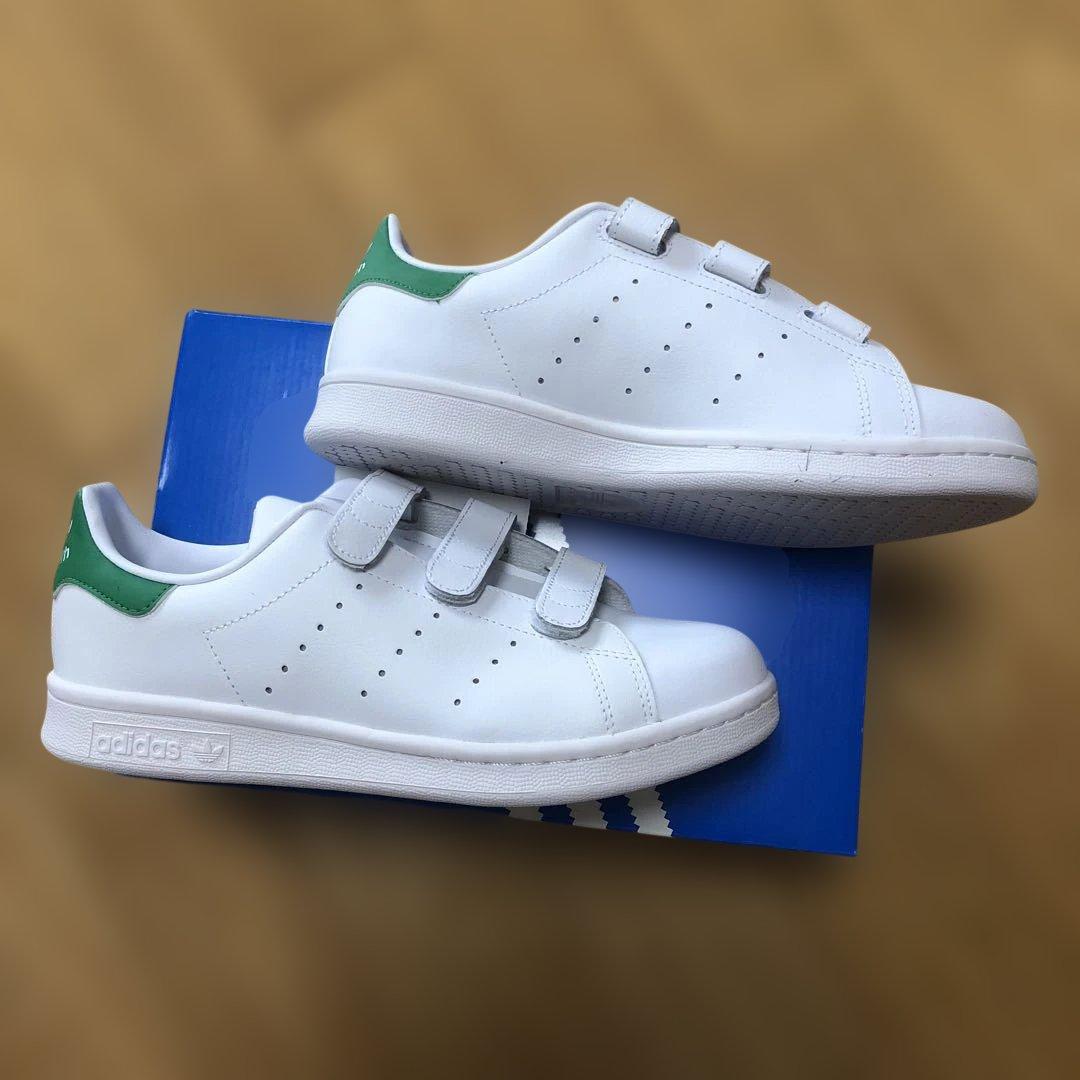 adidas スタンスミスコンフォート　23.5 ホワイト/グリーン