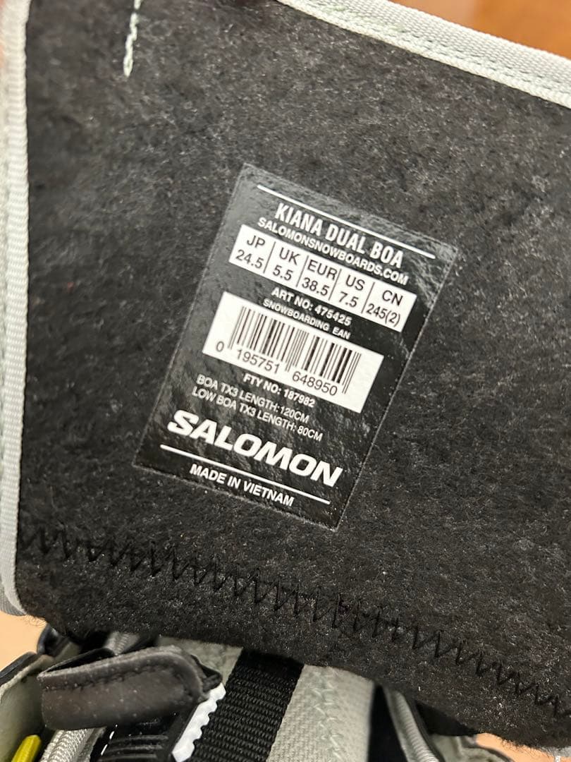 ⭐️値下げ⭐️ 24-25 SALOMON Kiana Dual BOA ブーツ