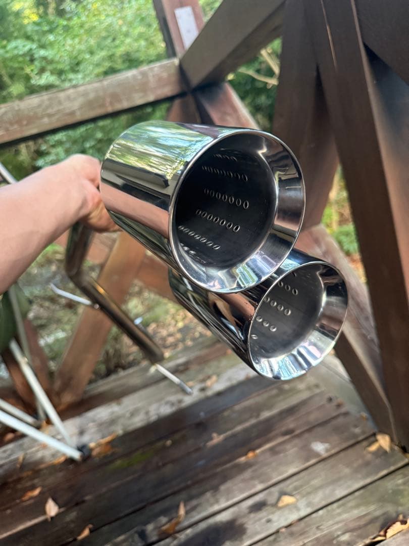 スリーキャッツ ヴォクシー　80系DBA-ZRR80W ストレート マフラー