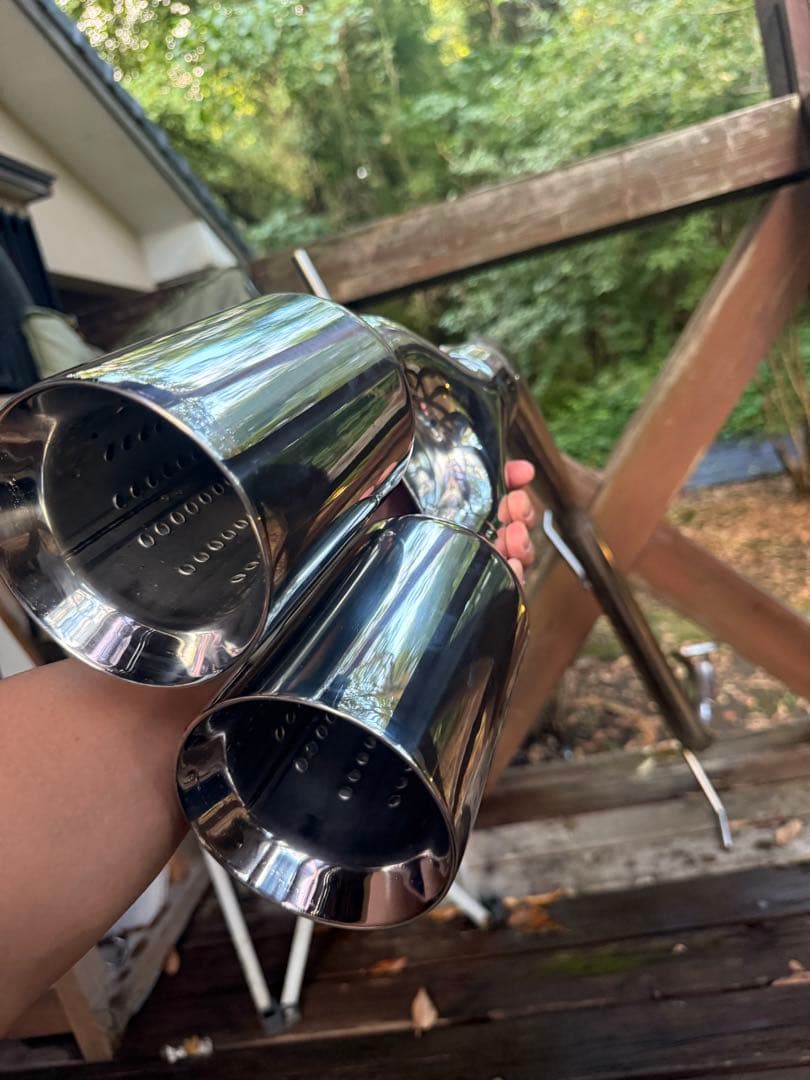 スリーキャッツ ヴォクシー　80系DBA-ZRR80W ストレート マフラー