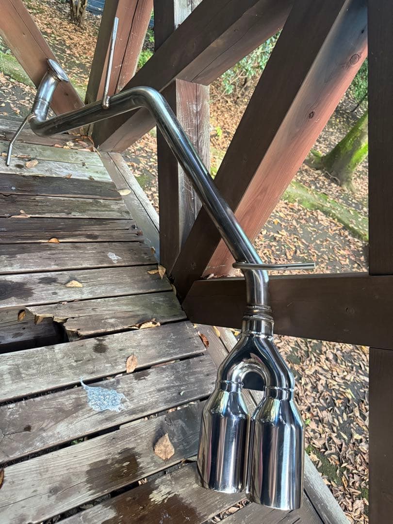 スリーキャッツ ヴォクシー　80系DBA-ZRR80W ストレート マフラー