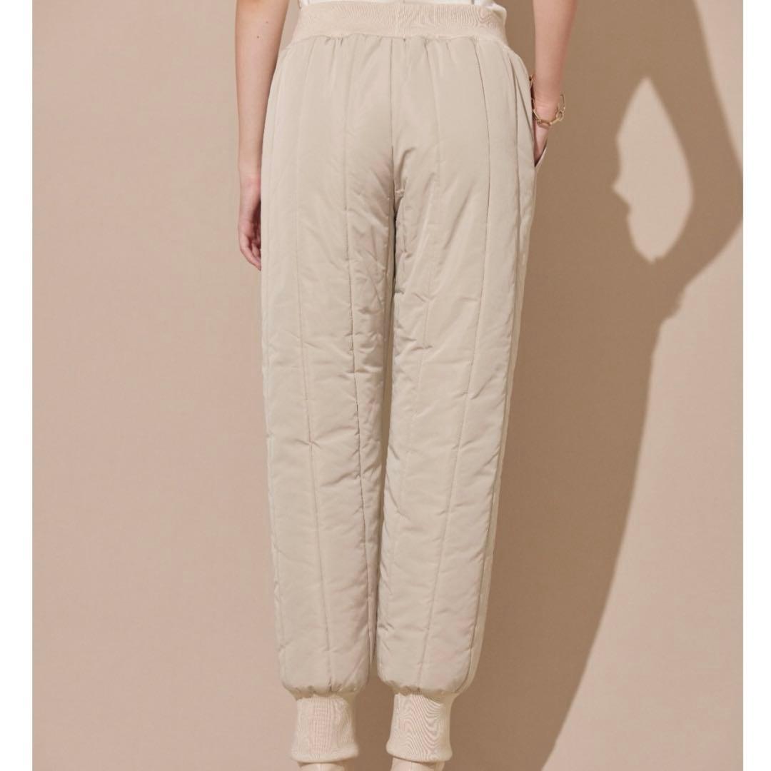 アリシアスタン　キルティングパンツ