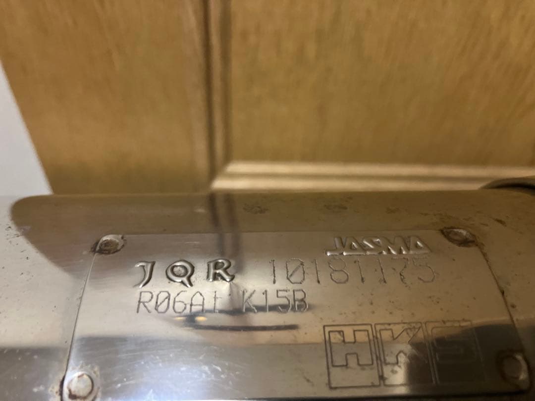 JB64ジムニー　HKS マフラー リーガルマフラー