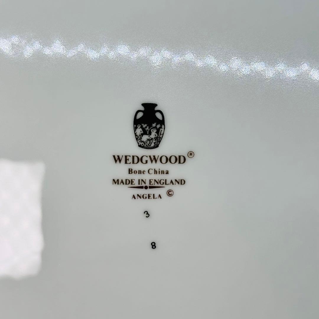 ウェッジウッド ANGELA ディナープレート 27.5㎝ 6枚セット 黒壺