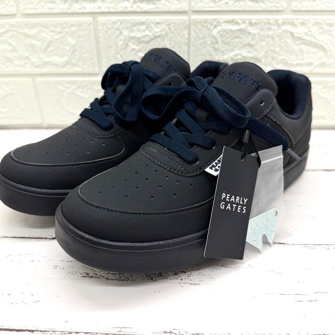 新品・未使用　パーリーゲイツ　ソフトスパイク　ゴルフシューズ　25.5