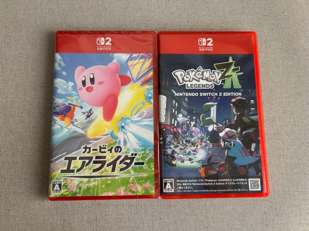 カービィのエアライダー ポケモンZA Switch2エディション ソフト