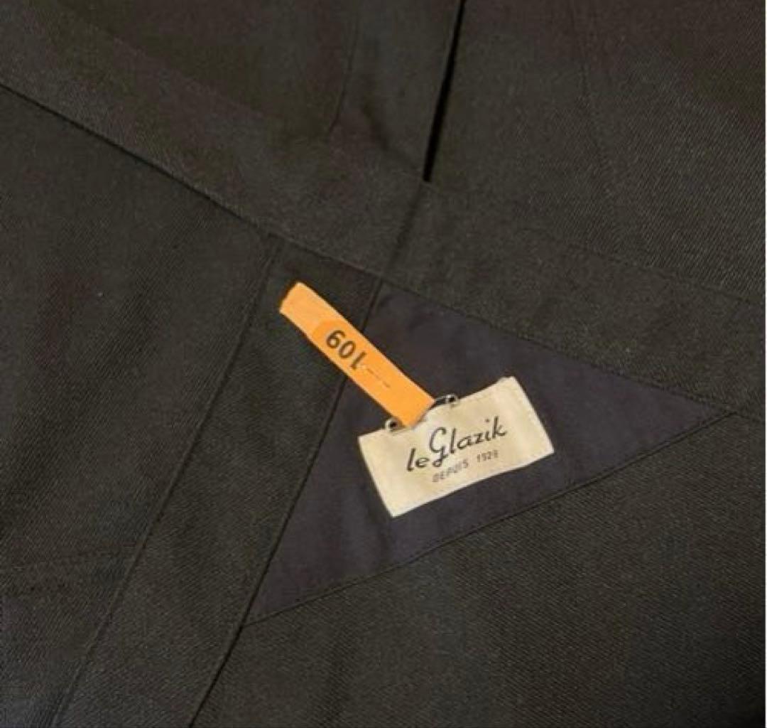 LE GLAZIK サロペット スカート ダークネイビー　北欧、暮らしの道具店