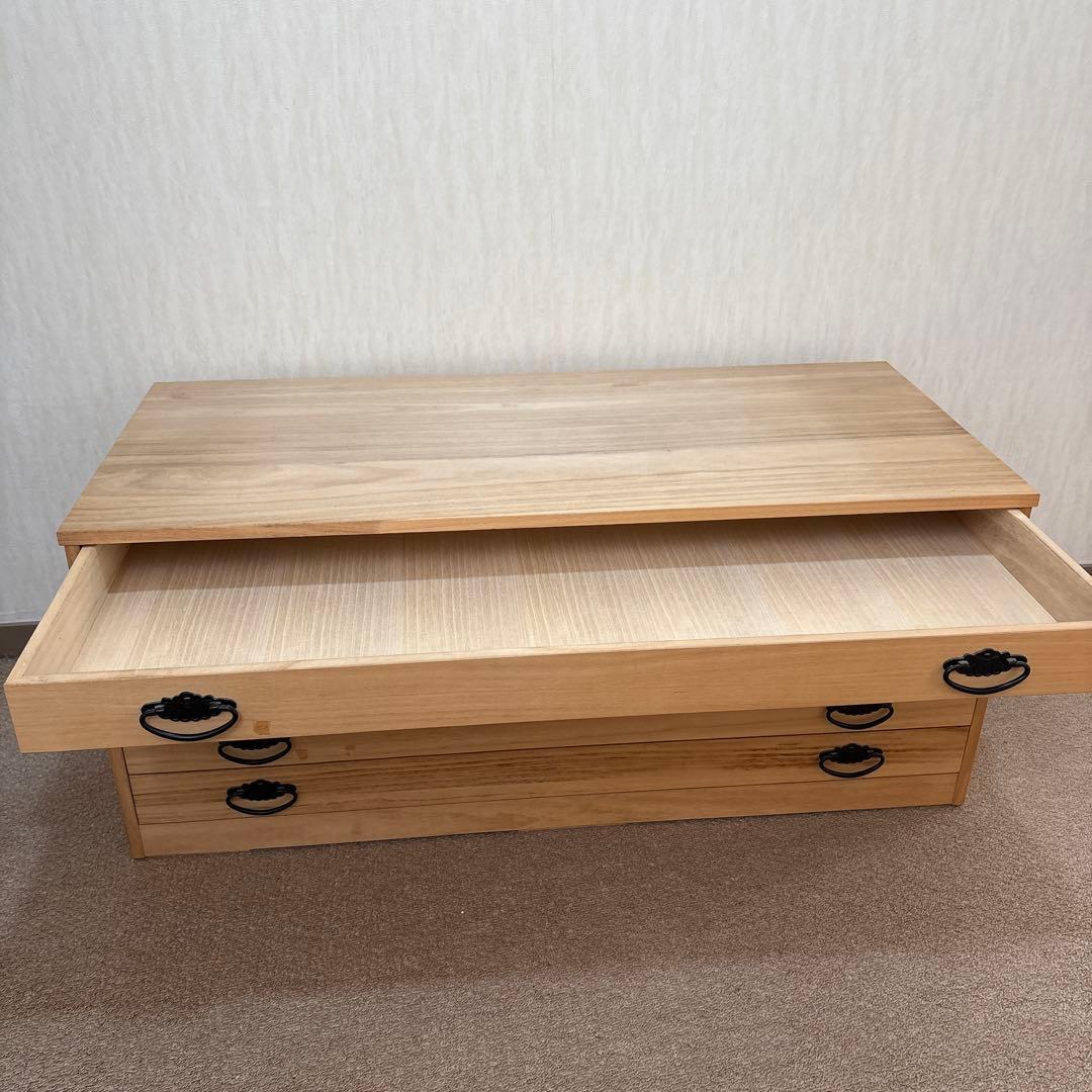 5段桐ダンス　桐箪笥　着物タンス