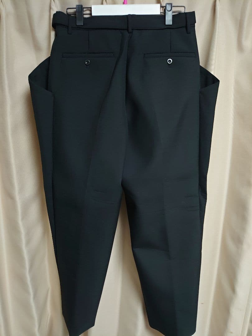 ［未使用］ sacai Suiting Bonding Pants 黒 3