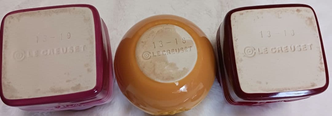 レア♡LE CREUSET ジャムジャー3個セット