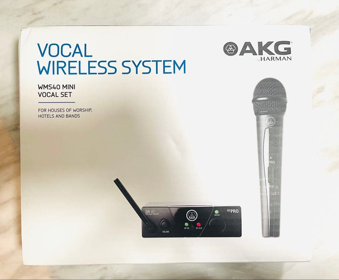 【AKG】WMS40 PRO MINI VOCAL SET（JP1）