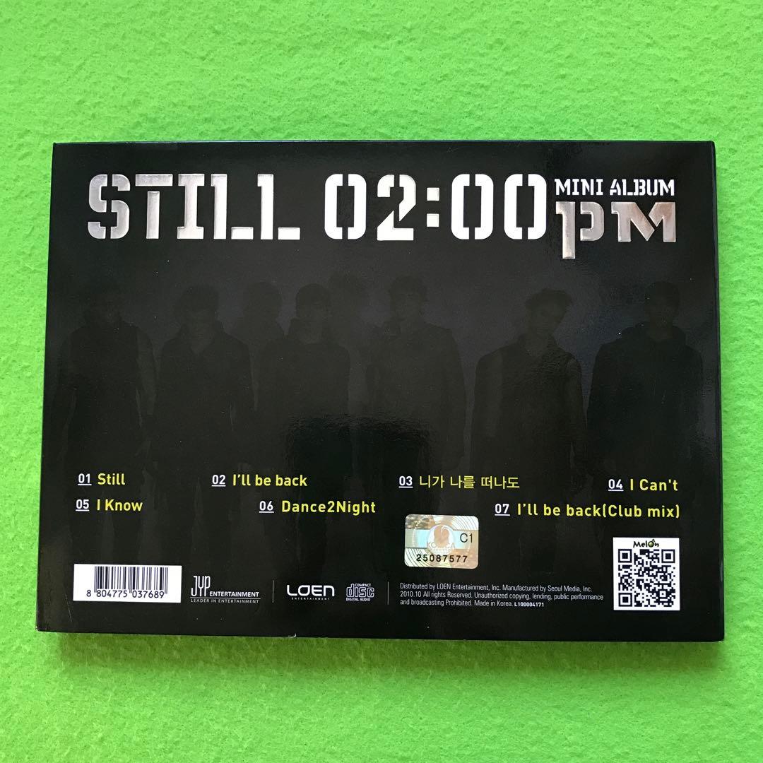 予約済み900■ファーストミニアルバム『Still 2:00pm』 韓国盤CD