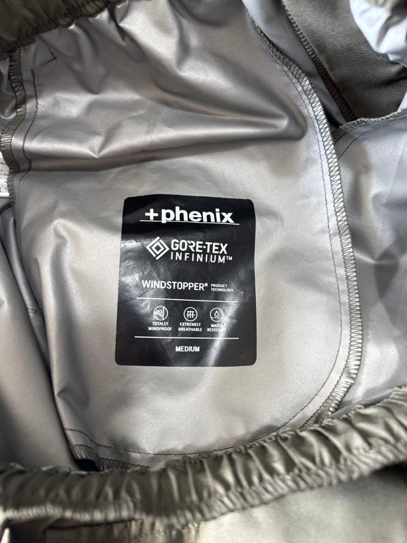 OPENING ACT×+phenix GORE-TEX ワイドオーバーパンツ