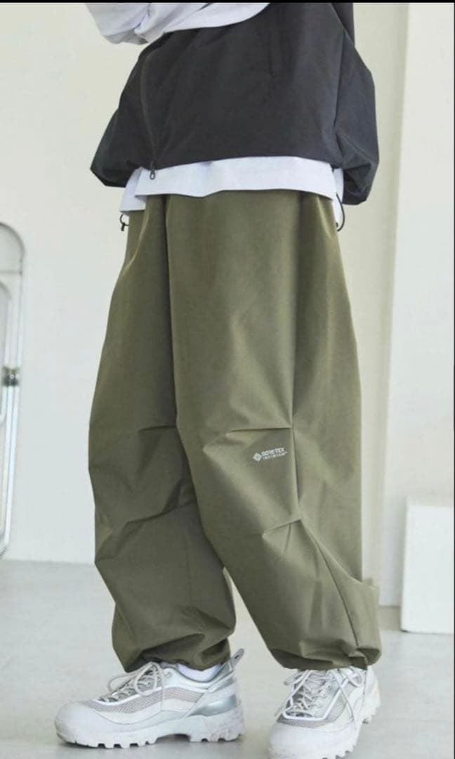 OPENING ACT×+phenix GORE-TEX ワイドオーバーパンツ