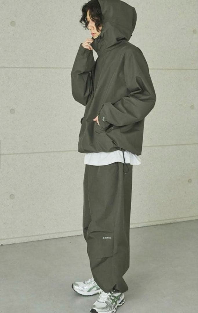 OPENING ACT×+phenix GORE-TEX ワイドオーバーパンツ