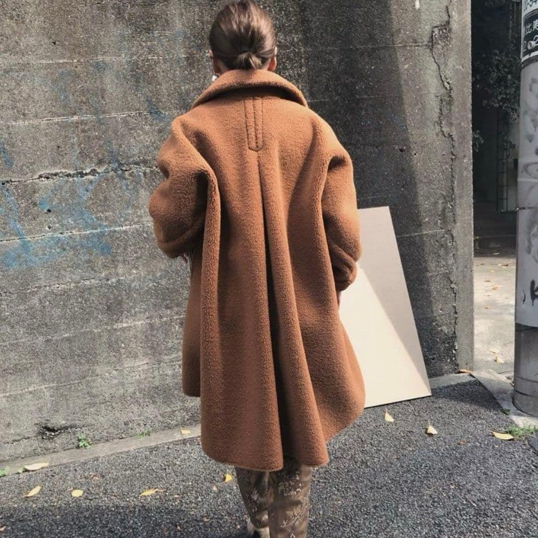 AMERI VINTAGE♡Tent Line Boa Coat ボアコート