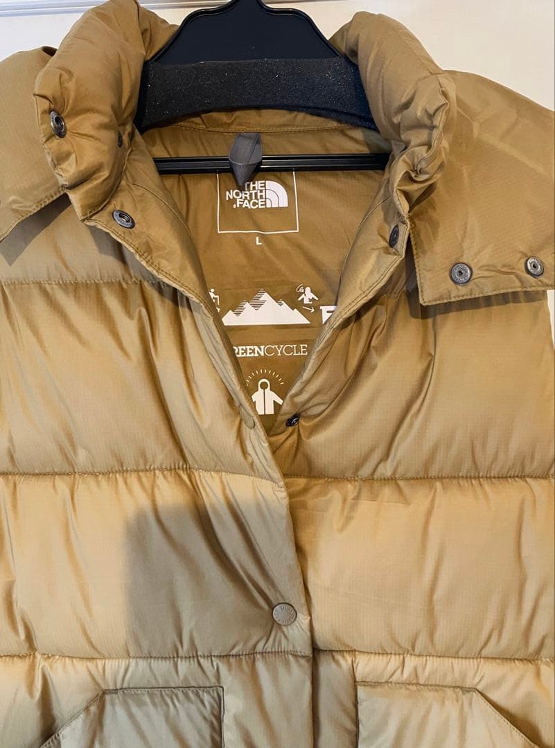 【極美品】THE NORTH FACE キャンプシエラベスト ベージュカーキ L