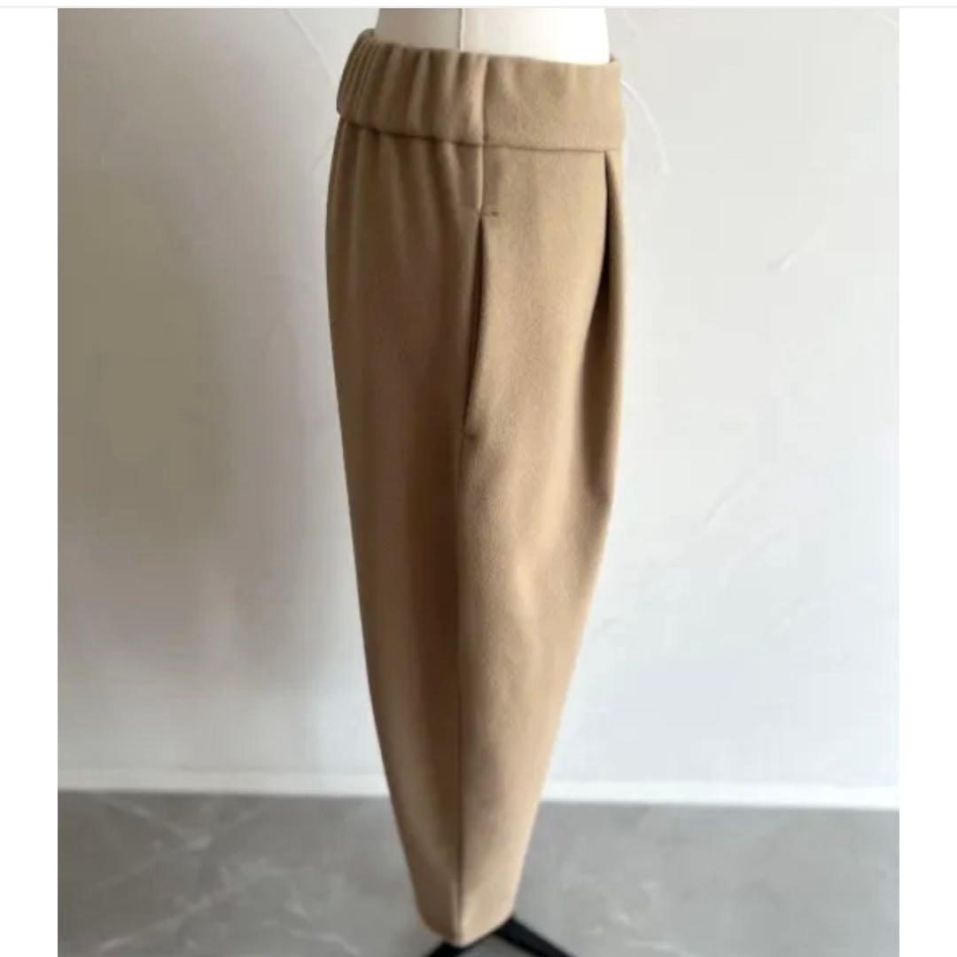 完売　25AW Collection ふわもちパンツ キャメル40