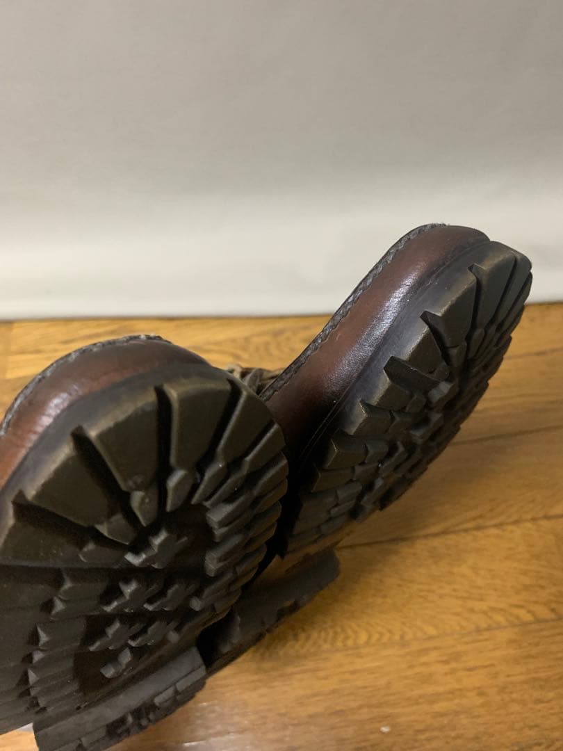 ラルフローレン　デッキシューズ　オールレザー　26cm