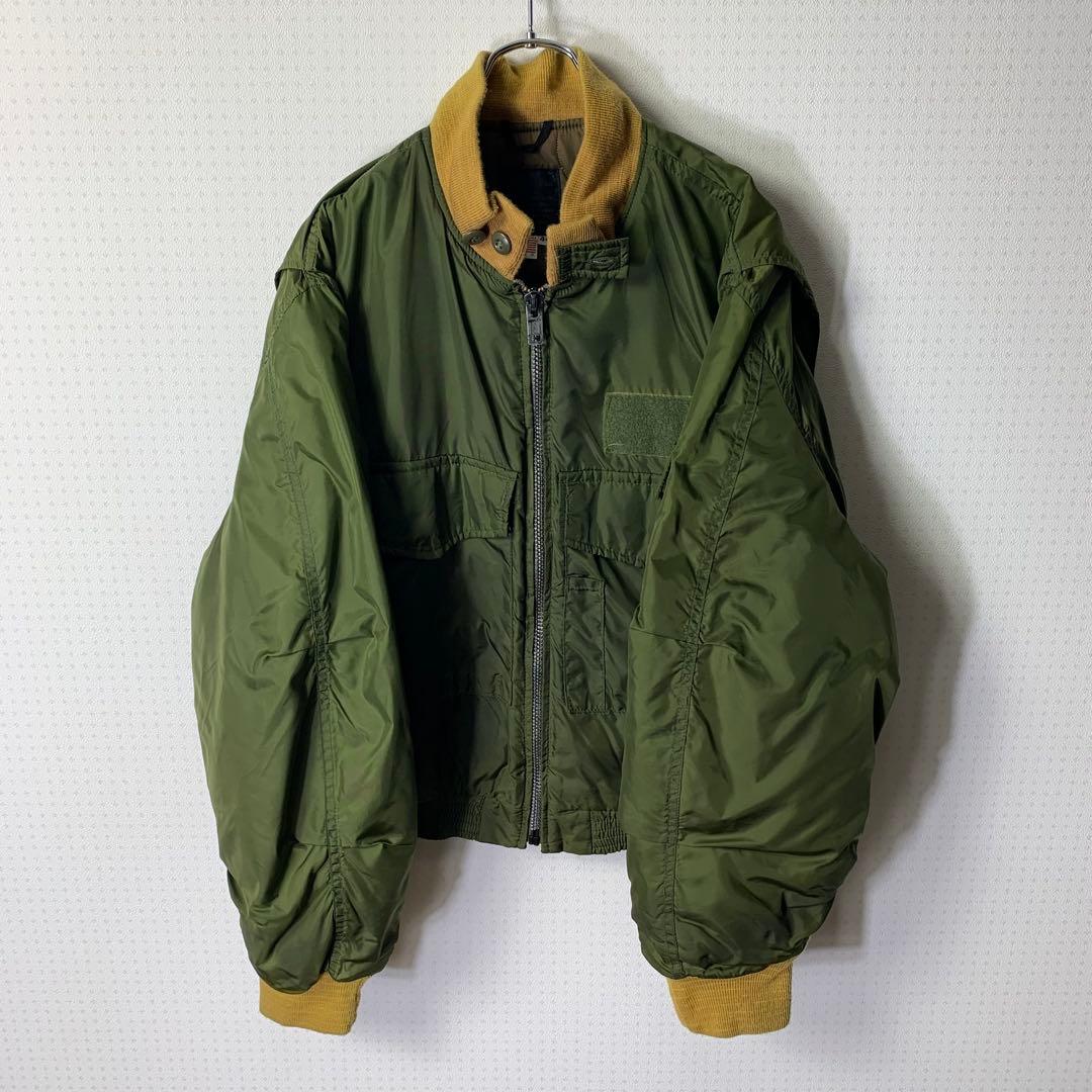 80s U.S. NAVY WEP G-8 フライトジャケット 44 USA製