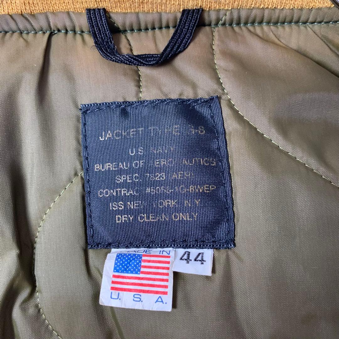 80s U.S. NAVY WEP G-8 フライトジャケット 44 USA製