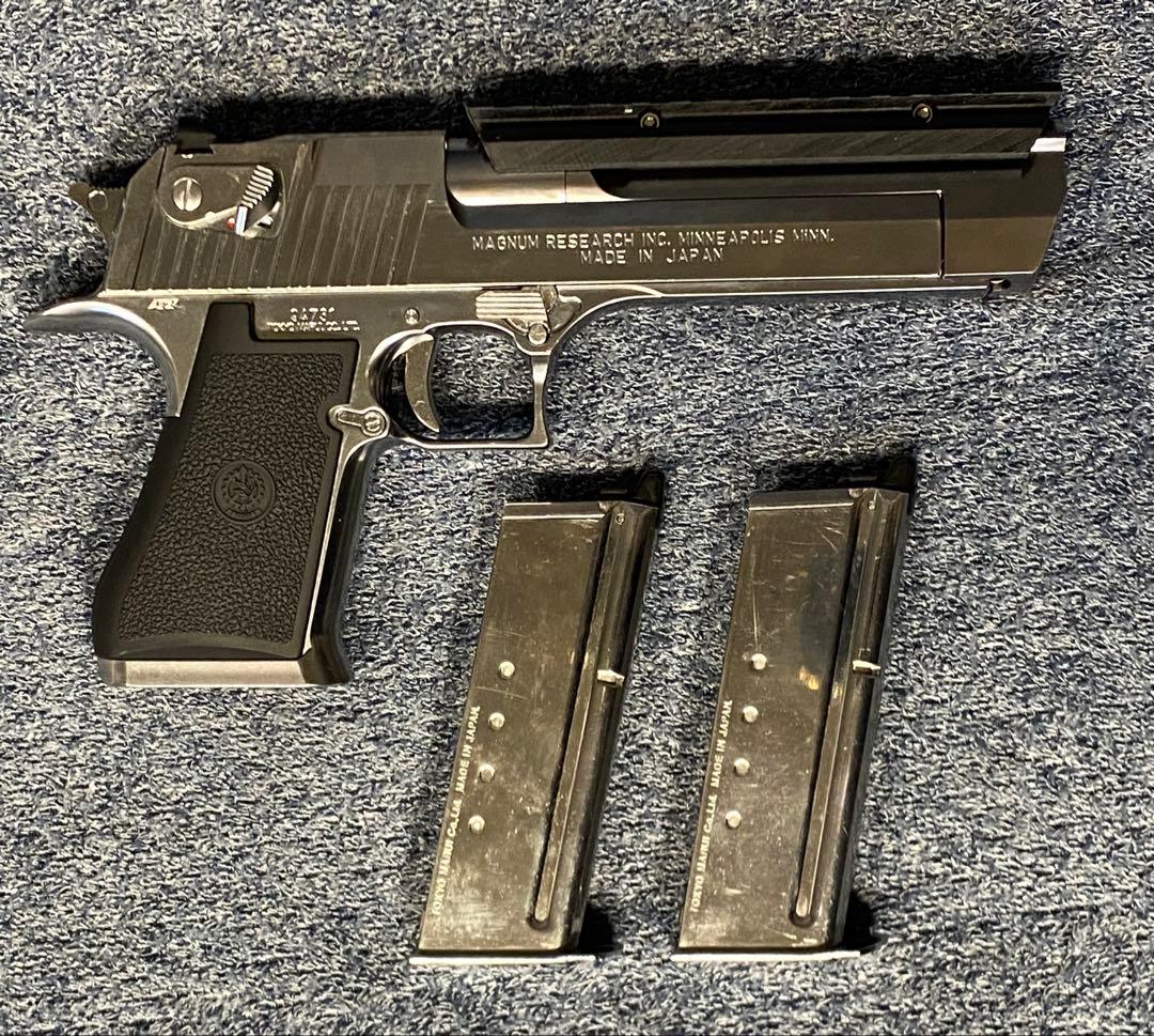 東京マルイ デザートイーグル クロームステンレス ガスブロ レイル 予備マガジン