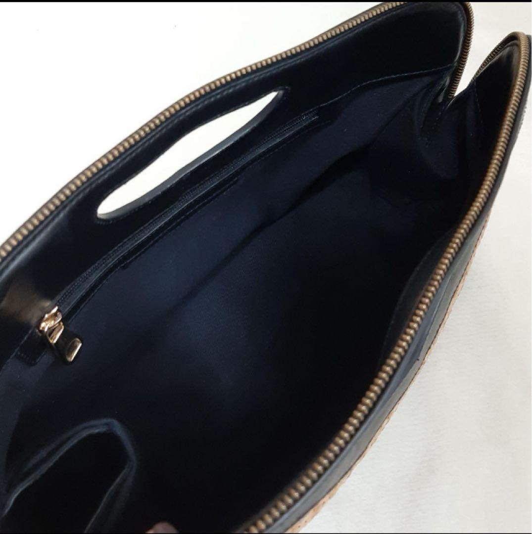 【PELLICO/ペリーコ】 レザー×ラフィア かごバッグ