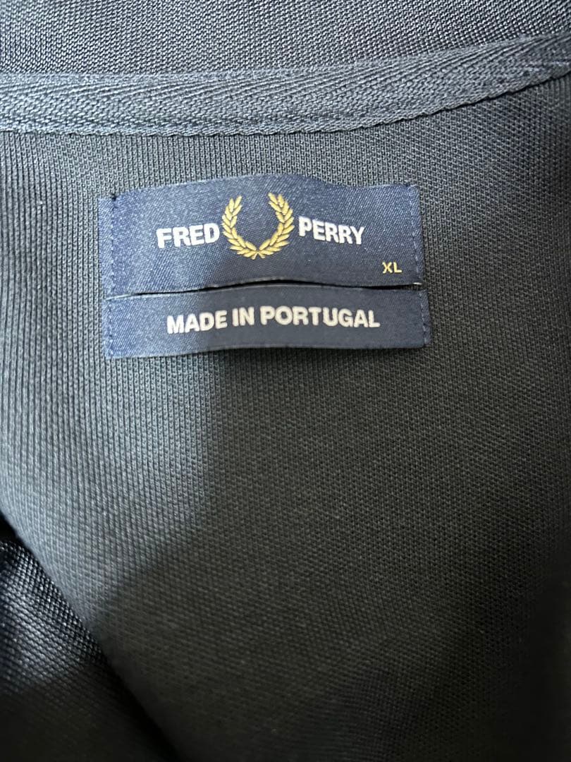 FRED PERRY フレッドペリー　トラックジャケット　ジャージ　ネイビーXL