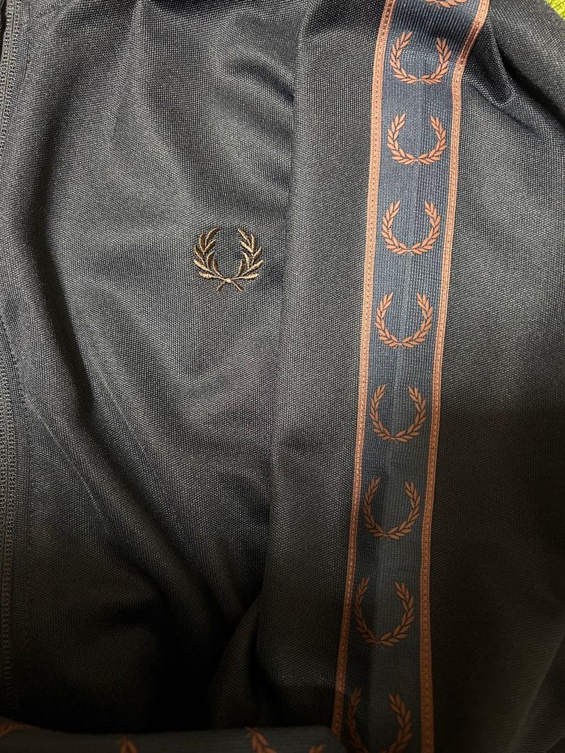 FRED PERRY フレッドペリー　トラックジャケット　ジャージ　ネイビーXL