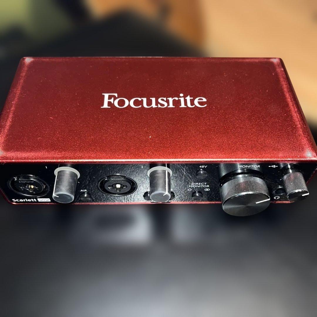 Focusrite Scarlett オーディオインターフェイス2i2