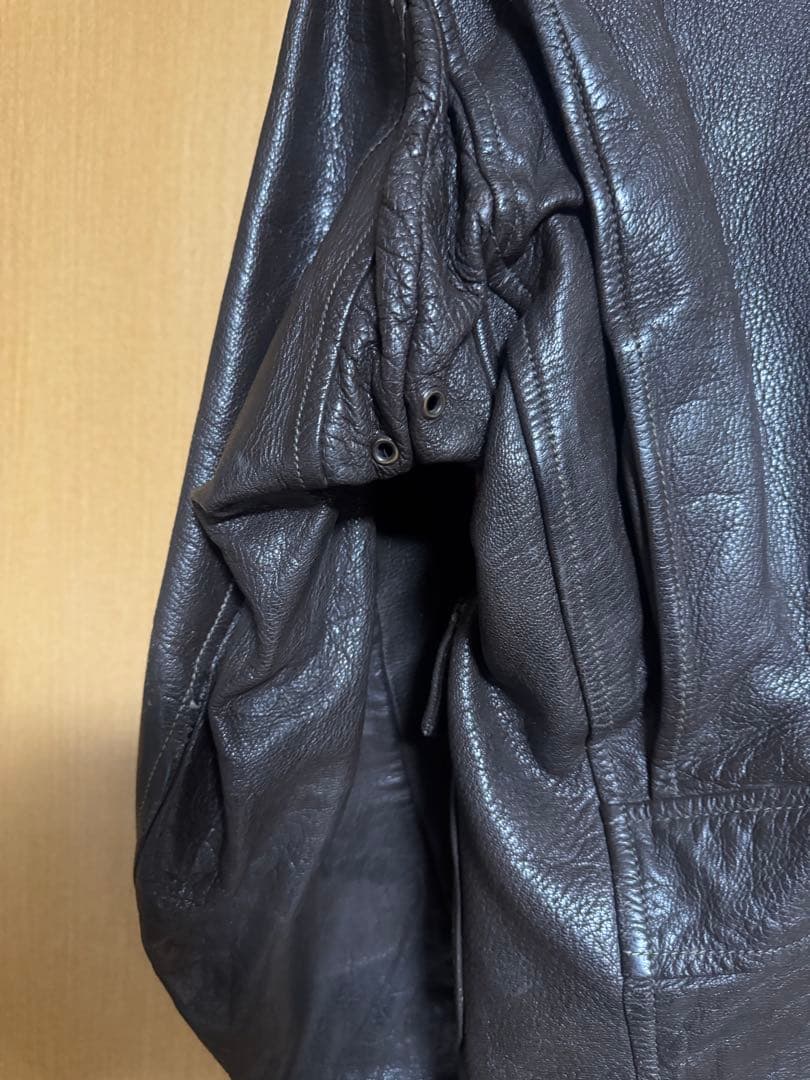 た*う様 G-1 フライトジャケット サイズ42 破損箇所あり　補修パーツ付属