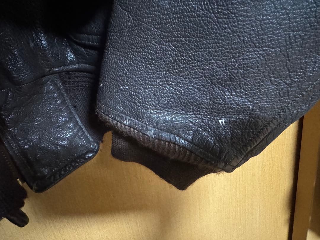 た*う様 G-1 フライトジャケット サイズ42 破損箇所あり　補修パーツ付属