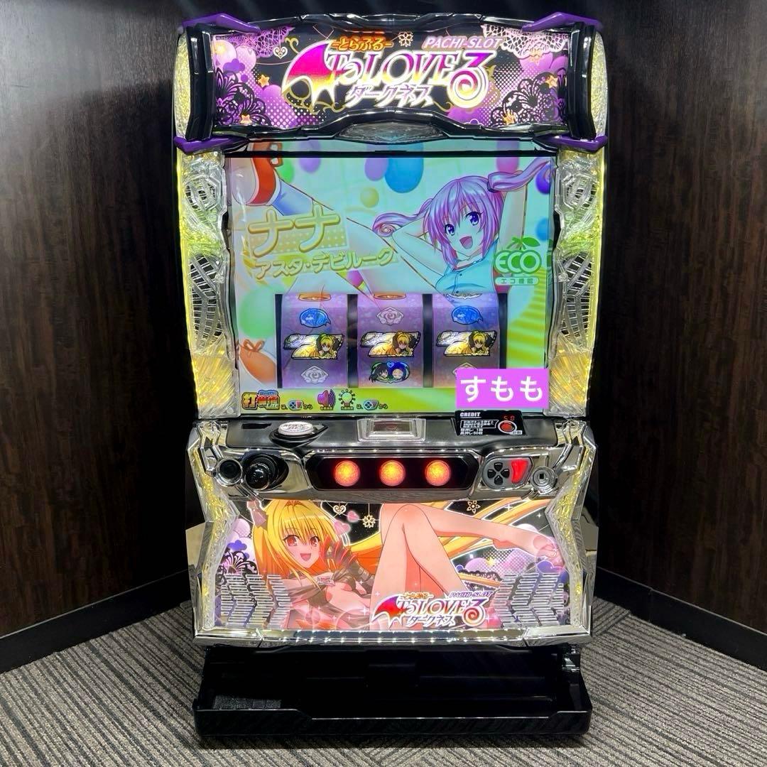 スマスロ「ToLOVEるダークネス・ダークネス(ヤミ)パネル」パチスロ実機