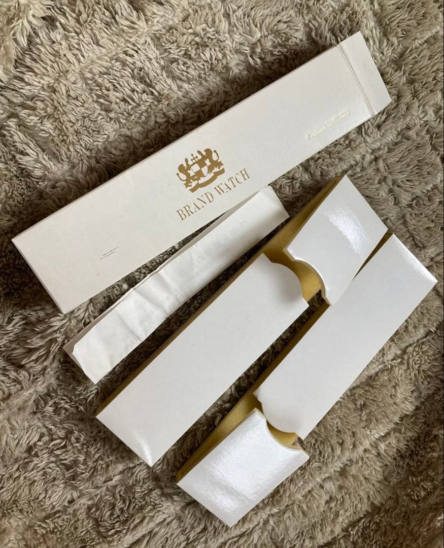 エルジン　ELGIN 金　ゴールド　金属ベルト時計 2本セット