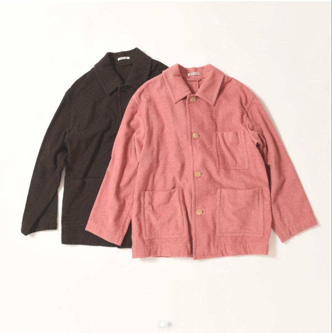 本日限定値下げ！！　AURALEE オーラリー　オーガニックコットンブルゾン